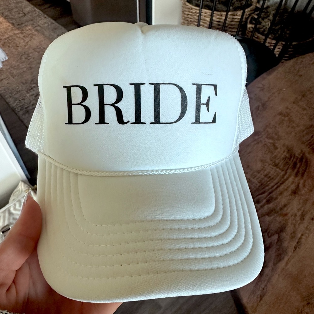 Beach Riot Bride Trucker Hat White - $25.00 one size fits all